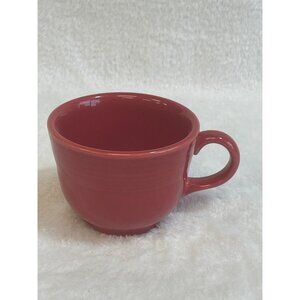 Fiestaware Homer Laughlin China Co‎ Maroon Red Coffee Tea Cup Lead Free